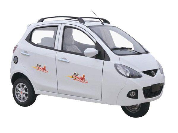 富路三轮摩托车fll17全封闭150发动机三轮面包车