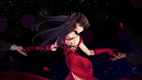 电脑高清壁纸裁剪远坂凛在圣杯战争中背负世家命运的双马尾少女20