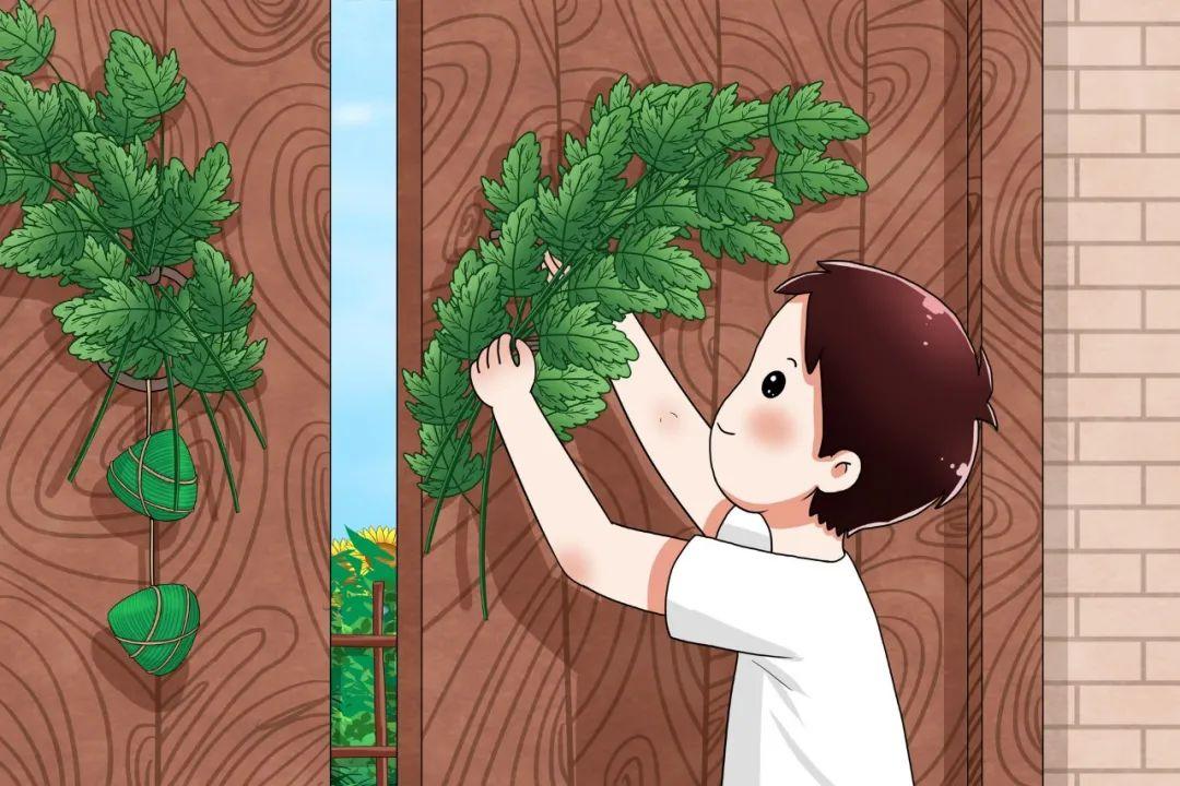 吃粽子插艾叶您知道这些习俗里的养生之道吗