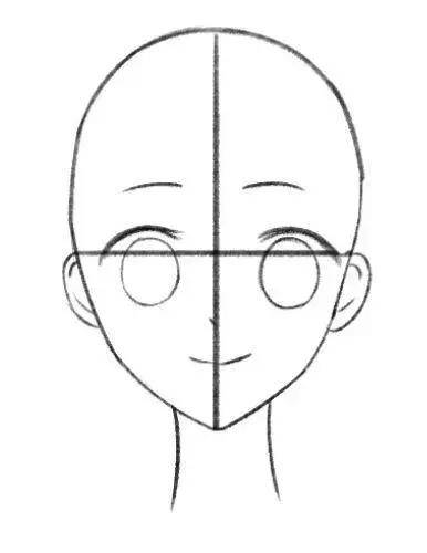 二次元动漫人物的脸怎么画?教你绘画人物正脸的小技巧