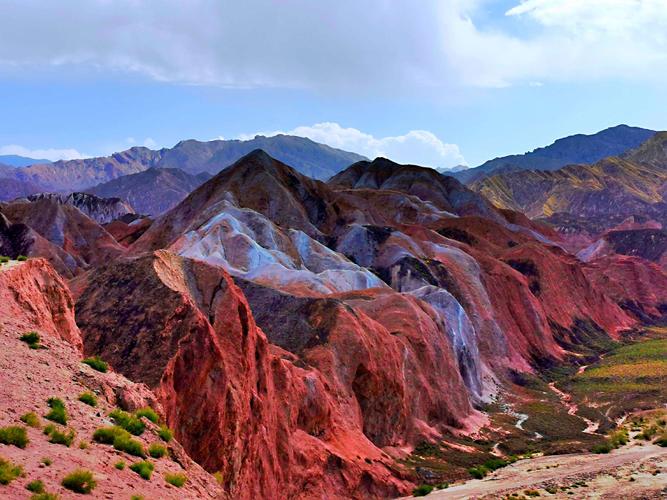 大美张掖七彩丹霞(手机拍摄)