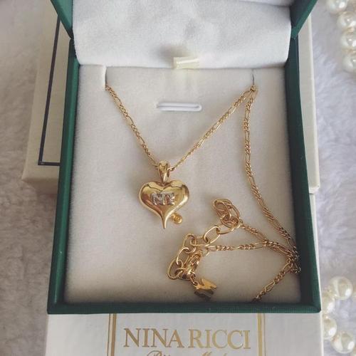 首饰配饰 项链/吊坠 nina ricci 莲娜丽姿爱心项链
