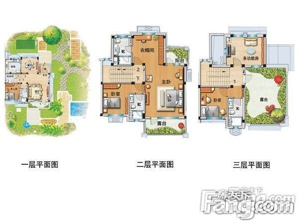 碧桂园凤凰城别墅户型图