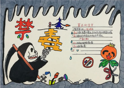 关于征集禁毒手抄报禁毒手抄报