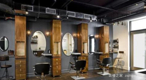 发廊装修设计要点之店内的摆设