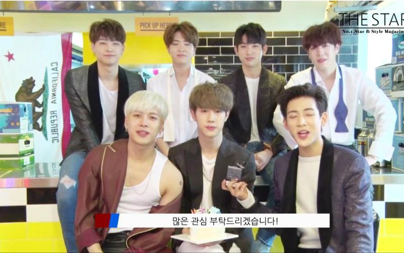 【got7】160325 the star 16年4月号 got7拍摄花絮