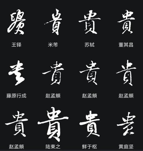 草书集字兵贵神速看清想清胸有成竹一挥而就