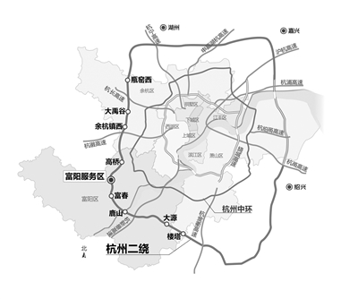 杭州绕城西复线今年年底通车 杭州即将进入"二绕"时代