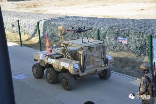 中国军工自主研发无人战车