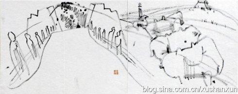 乾陵简笔画