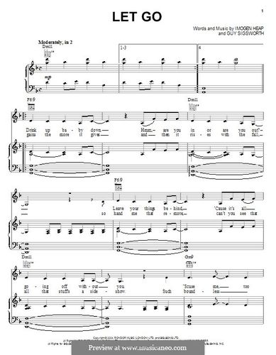 frozen let it go piano sheet music with letters