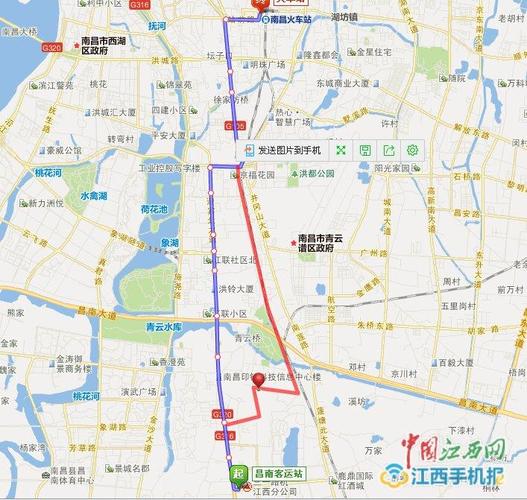 南昌市民注意4月26日起89路公交车改走青云谱南路