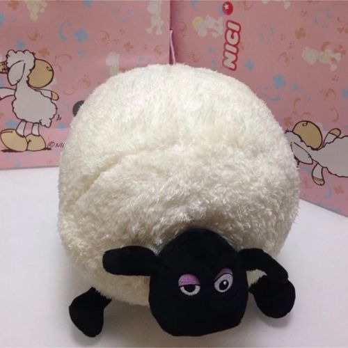 nici肖恩小羊绒毛玩偶圆嘟嘟毛绒绒软乎乎的可爱雪莉小羊来了