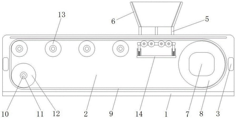 一种方便上料的夹式高速送料机的制作方法