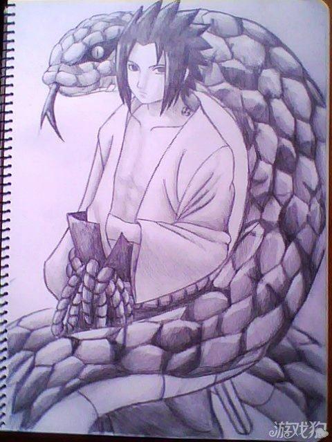 火影忍者佐助精美手绘 佐助手绘分享