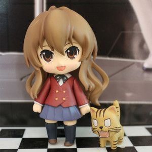 龙与虎 粘土人逢坂大河 小老虎  电击屋限定版 散货有瑕疵现货