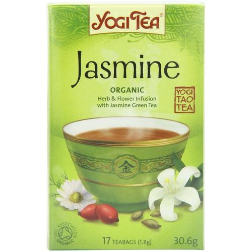 yogi teas - ayurvedic organic tao tea - jasmine 17bags