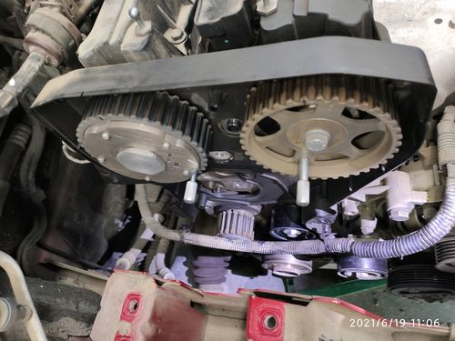 东风标志308更换正时