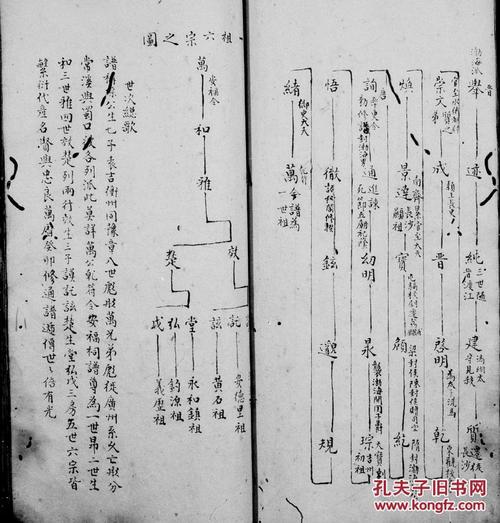 复印件欧阳氏族谱欧村支16开76页建湖美宜家藏书数百万种网店没有的