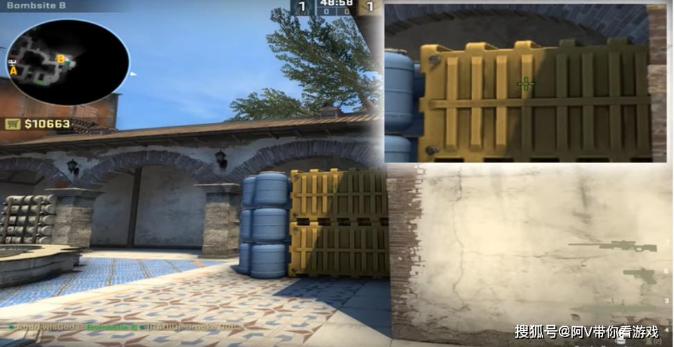 csgo-inferno(炼狱小镇)单向烟集锦