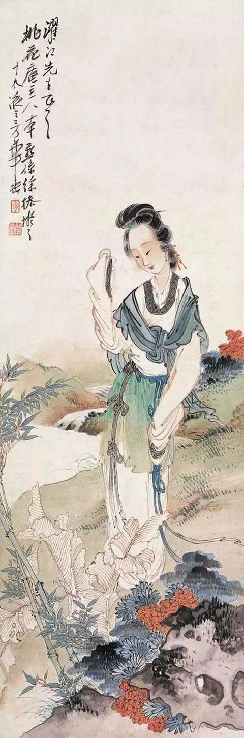 人物画大师徐燕孙工笔人物画欣赏