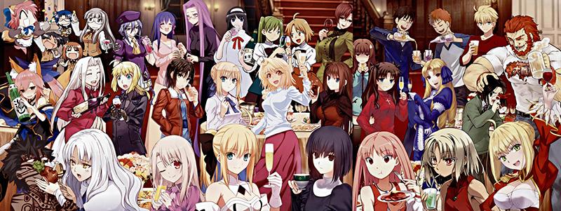 typemoon十周年纪念册扫图