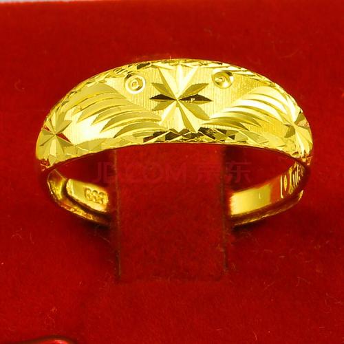 老凤祥同款 黄金戒指9999足金男女款活口戒子结婚首饰情侣对戒送礼