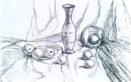 《儿童静物速写》