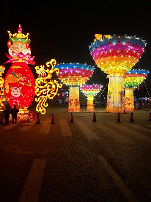 汉中新汉新区灯会