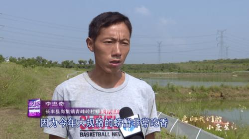 看着螃蟹捕捞的规格,李忠奇笑称今年又是丰收的一年
