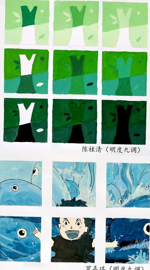 通过《纯度对比》训练,掌握色彩是否