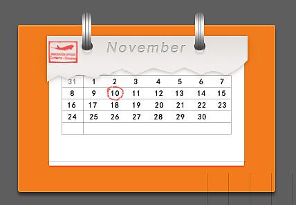   撸个日历倒计时双十一