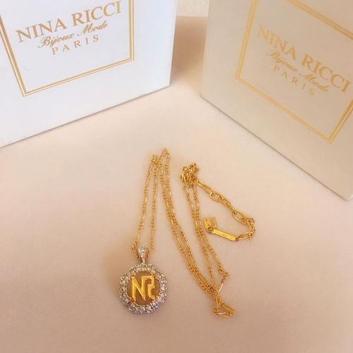 首饰配饰 项链/吊坠 nina ricci 莲娜丽姿满天星水钻项链  nina ricci