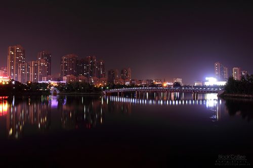 标题:蒙城夜景(2017-7-13)