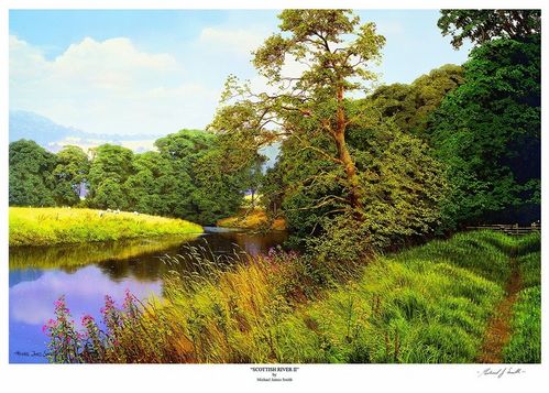 英国画家michael james smith风景油画欣赏