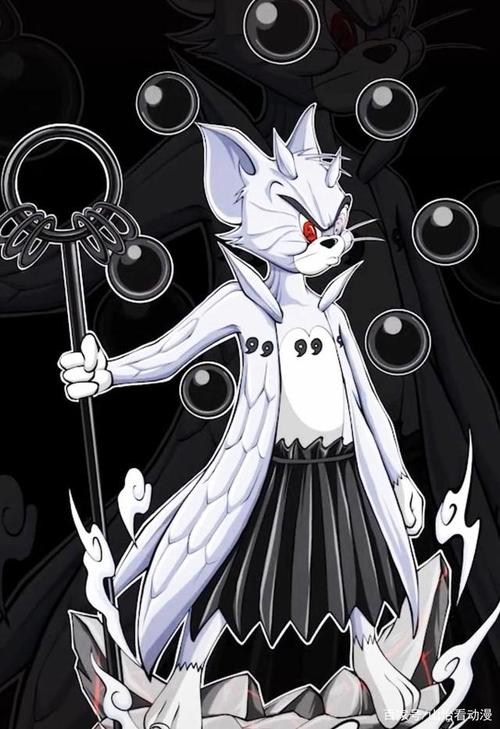 当猫和老鼠遇上火影忍者,六道汤姆猫太可爱,斑的须佐