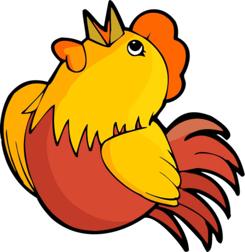 小鸡卡通动物小公鸡