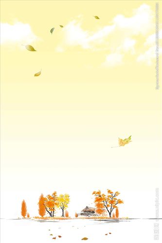 秋天背景图片