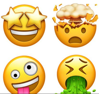 一波emoji正在来袭 苹果放出ios11新款表情符号
