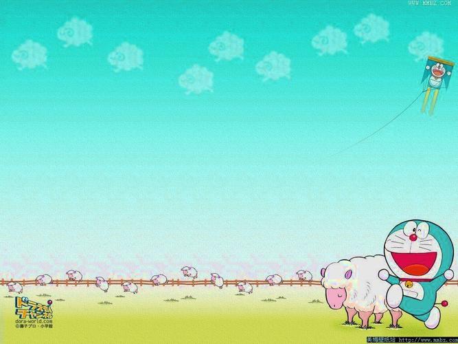 哆啦a梦之可爱小叮当机器猫卡通动漫壁纸
