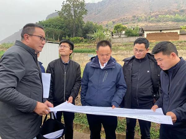 副州长李琰到我县调研宾鹤高速公路建设情况,县委副书记,县长张洪军