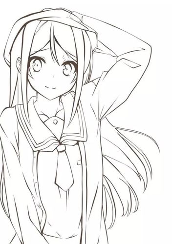 动漫高清线稿 算死草粤语