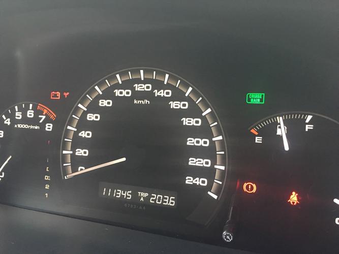 雅阁仪表盘指示灯图解