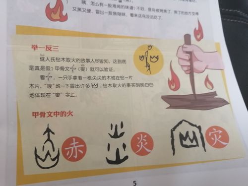 汉字里的一把火