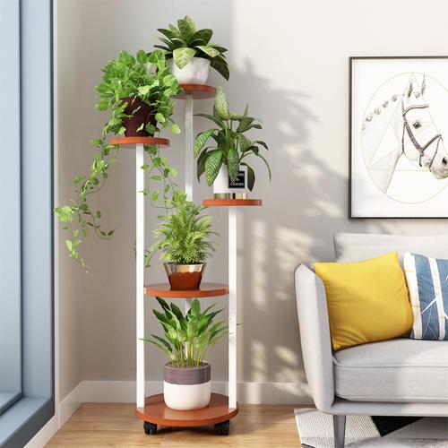 艺可恩阳台花架子室内多层客厅家用花架多肉绿萝花盆架装饰植物架视频