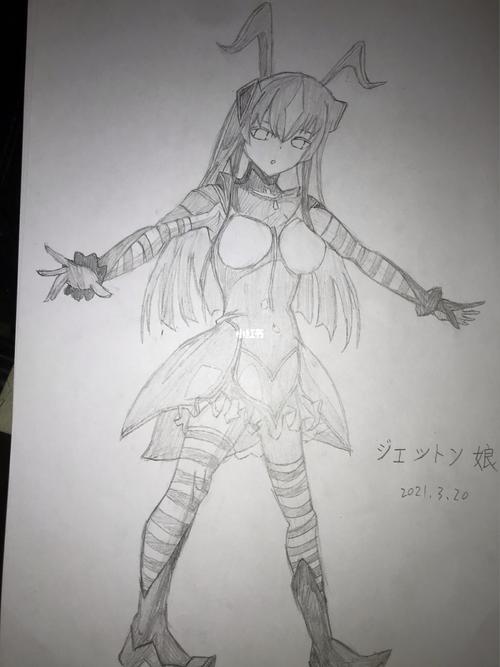 终于画好了,芝顿娘(初代可高兴了)_画渣_文化_绘画