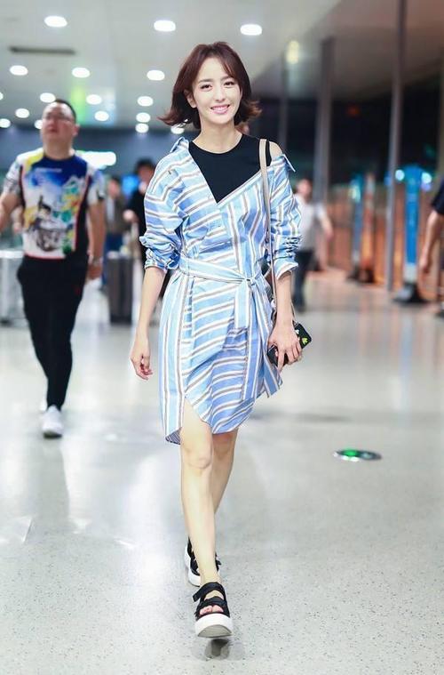 佟丽娅不仅是苗条,身高165体重80,这是干瘦的表现!