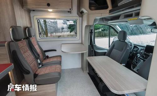 新款福特全顺房车,配3.5t 10at动力超强带四驱,真踏实