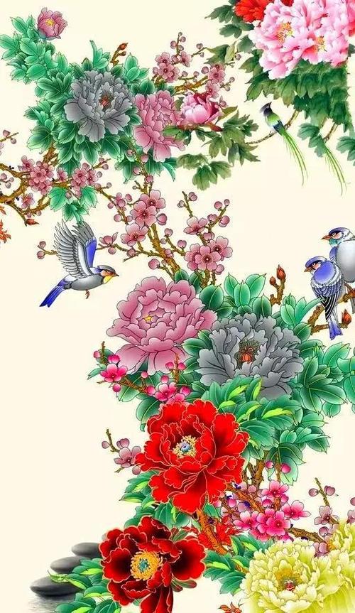 分享图片花开富贵图壁纸