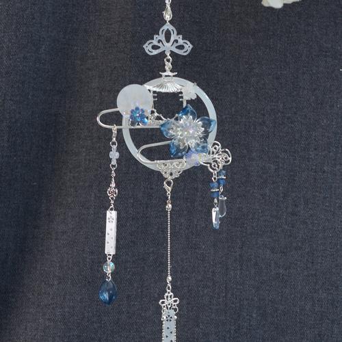 发饰古风发冠步摇流苏发夹汉服头饰古装发饰古代古装配饰品女套装禁步